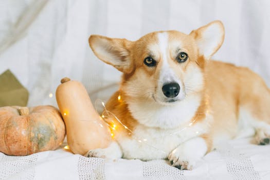 happy puppy receiving treat